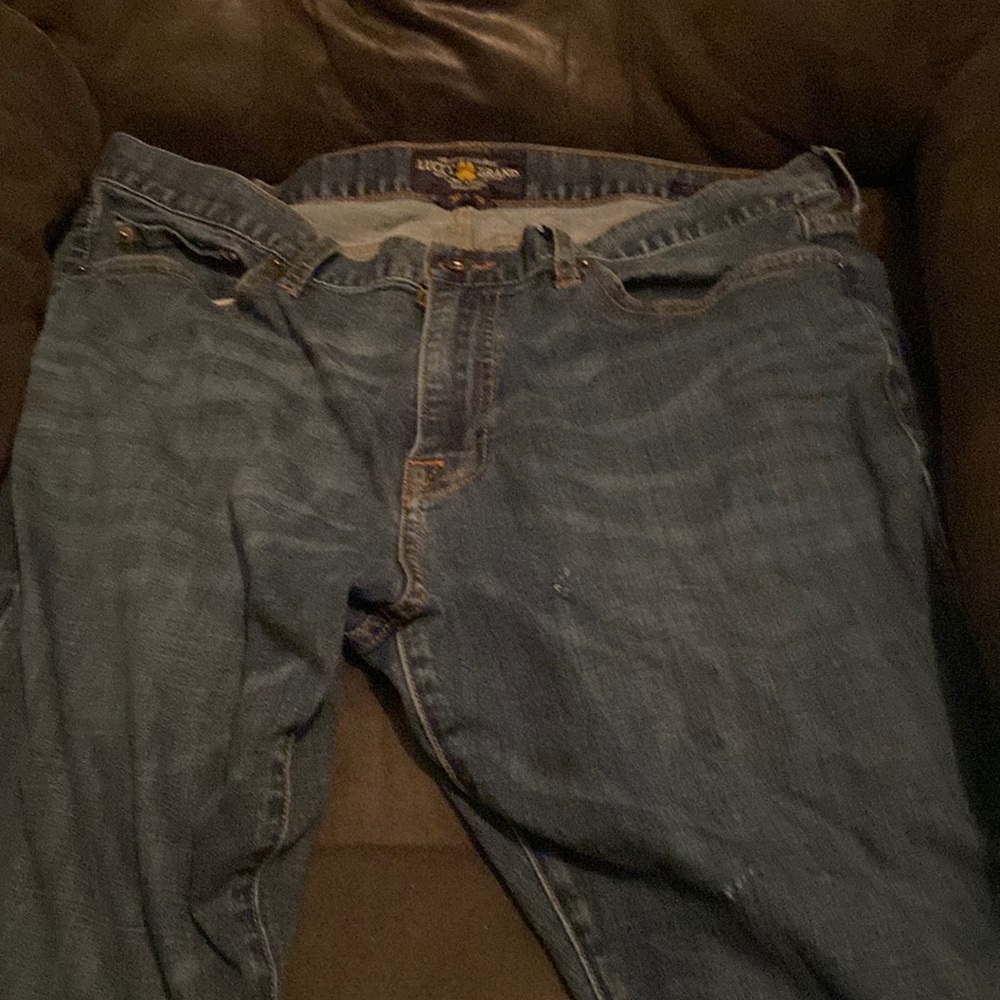 Mens 38 x 30 blue jeans